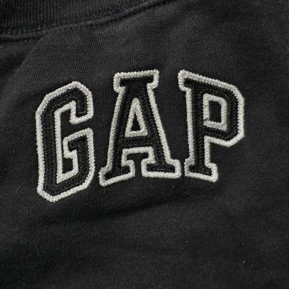 GAP Sweatpants Men Small Black Logo Drawstring Jogger Casual - Picture 2 of 6